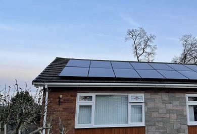 domestic solar panels cost uk