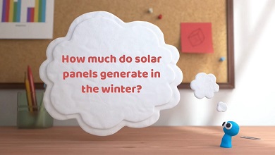 How much solar panels generate in winter thumbnail